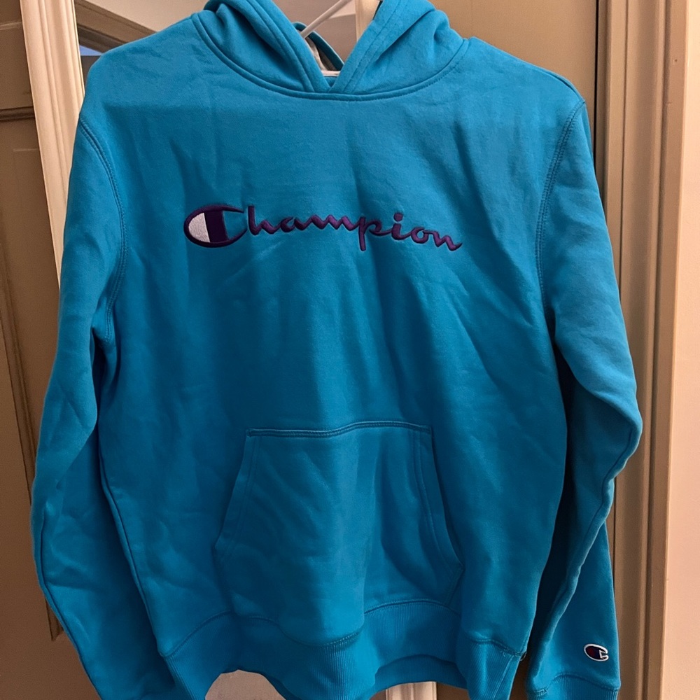 Youth XL Champion Hooded Sweatshirt